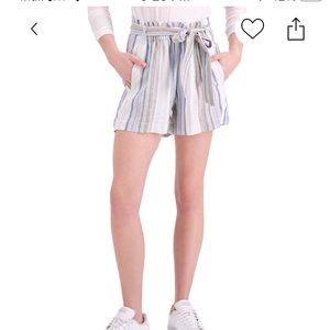 NWT Indigo Rein Striped Shorts M